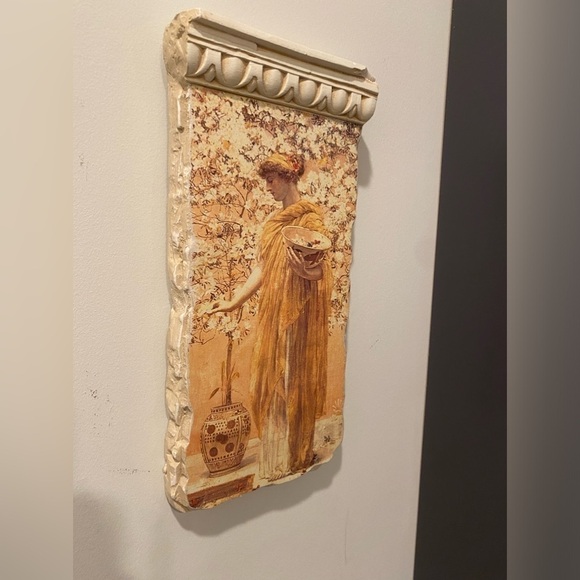 Lady of Blossoms Wall Plaque - Picture 5 of 10